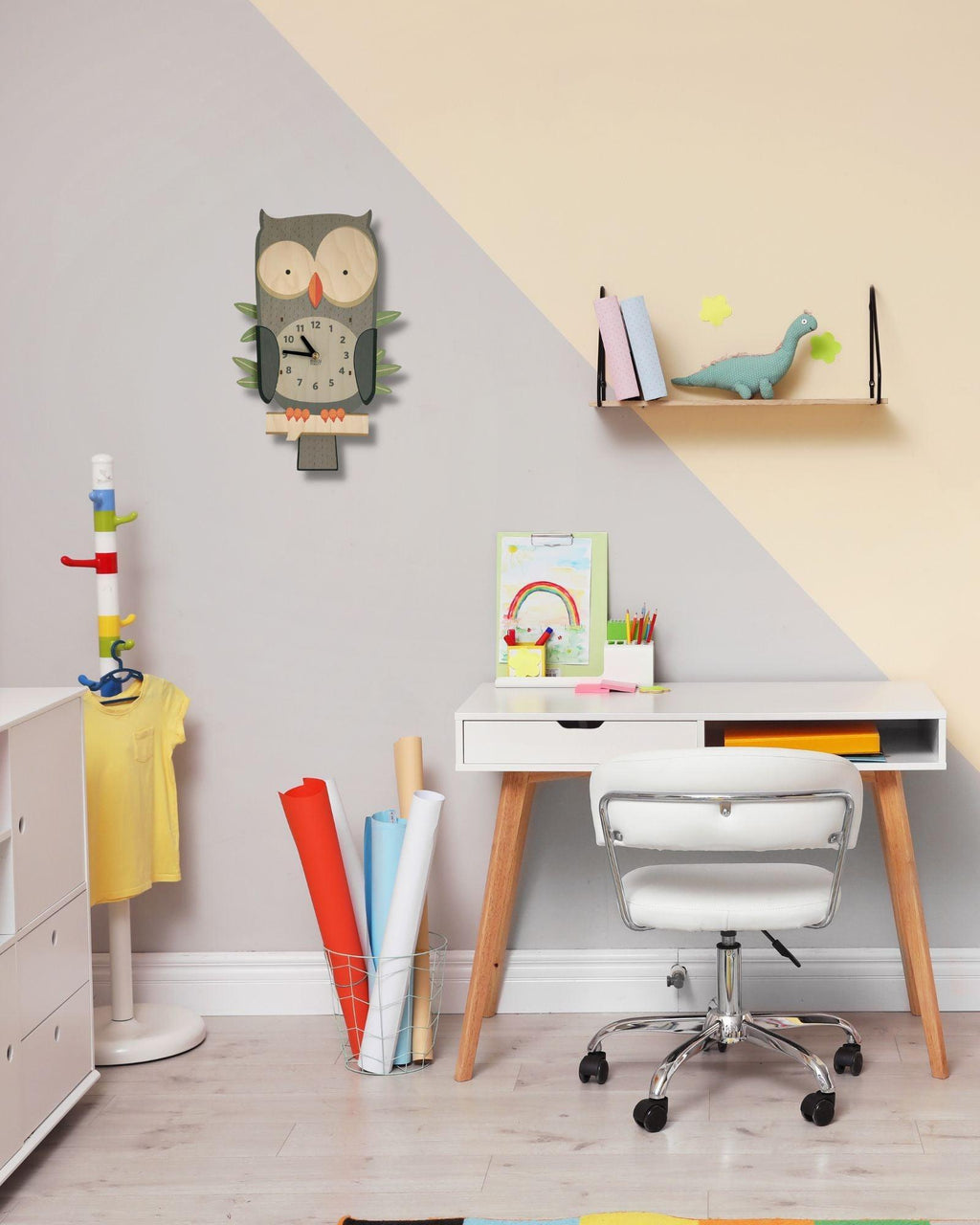 Smokey the Owl Clock