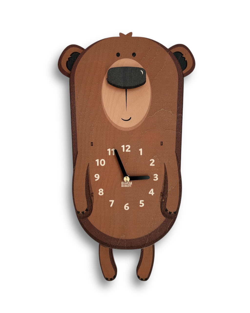 Linus the Bear Pendulum Clock