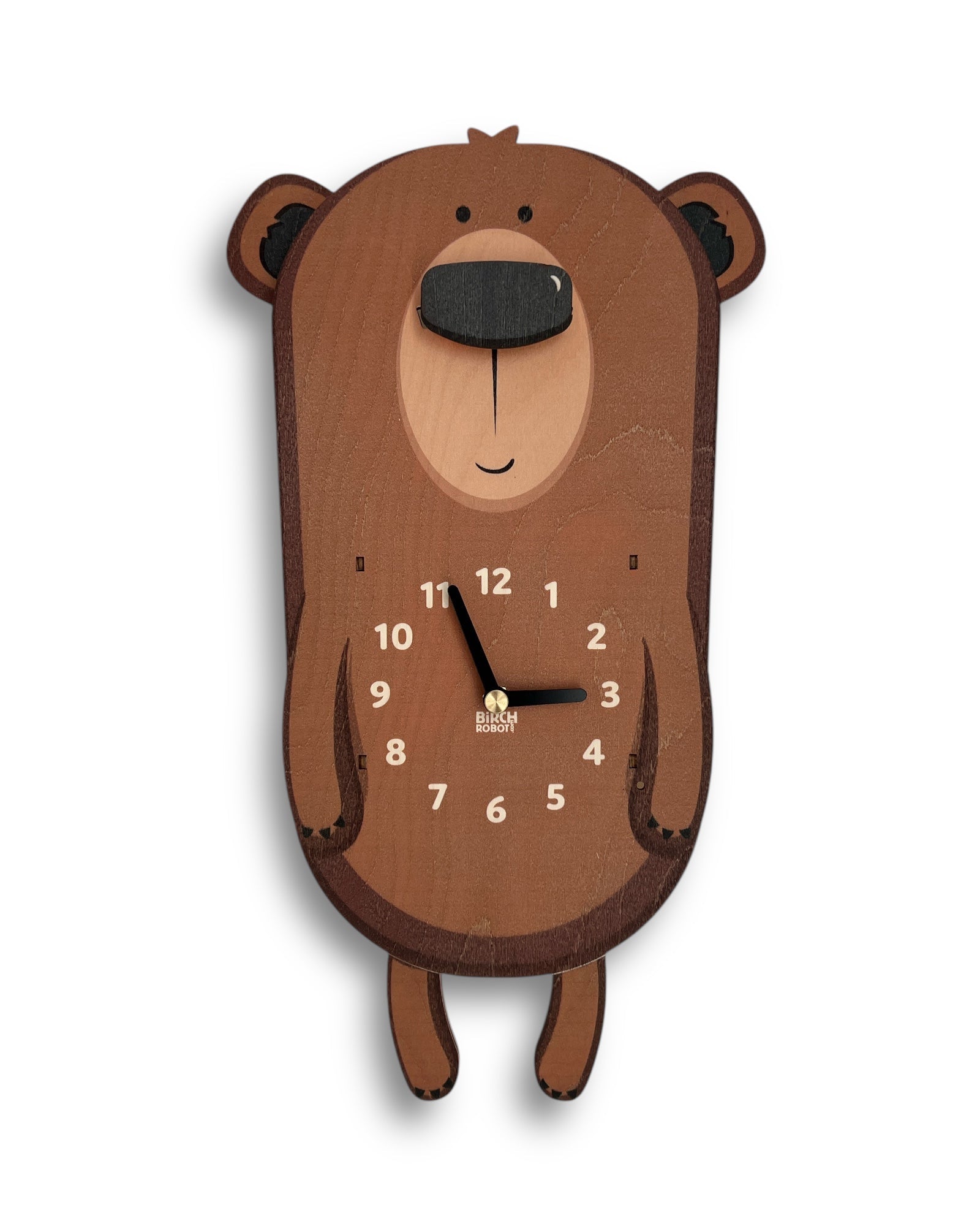 Linus the Bear Pendulum Clock