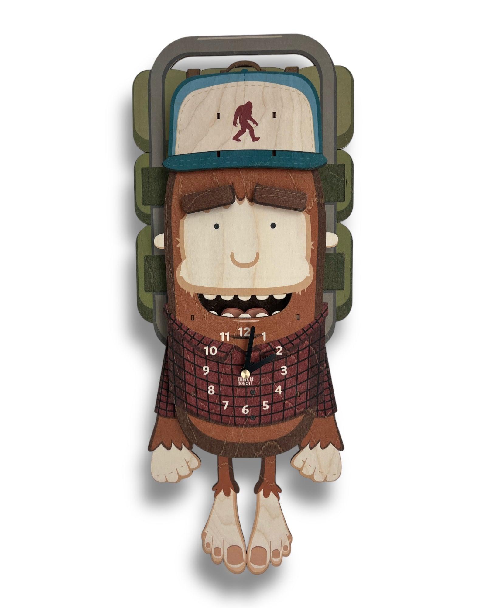 Earl the Bigfoot Pendulum Clock