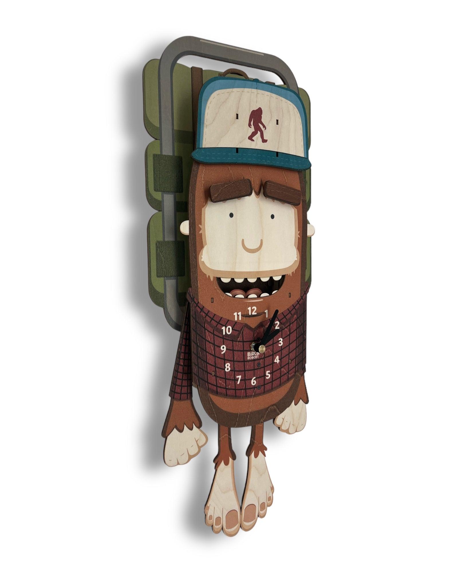 Earl the Bigfoot Pendulum Clock