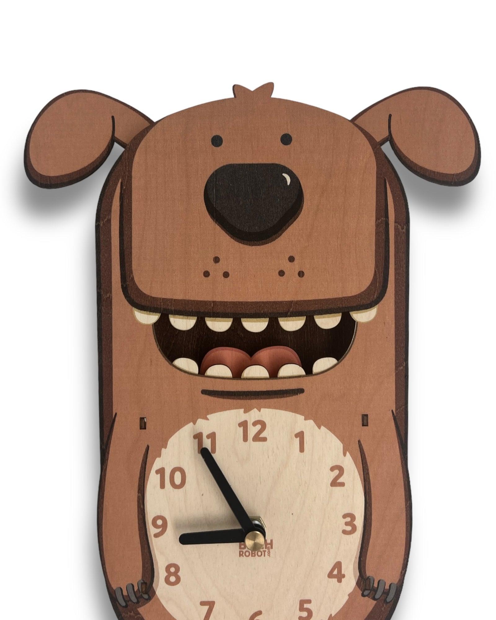 Pee-wee the Dog Pendulum Clock