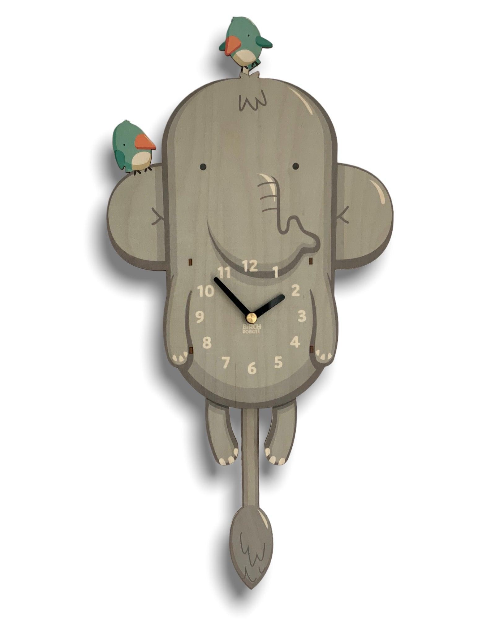 Peanut the Elephant Pendulum Clock