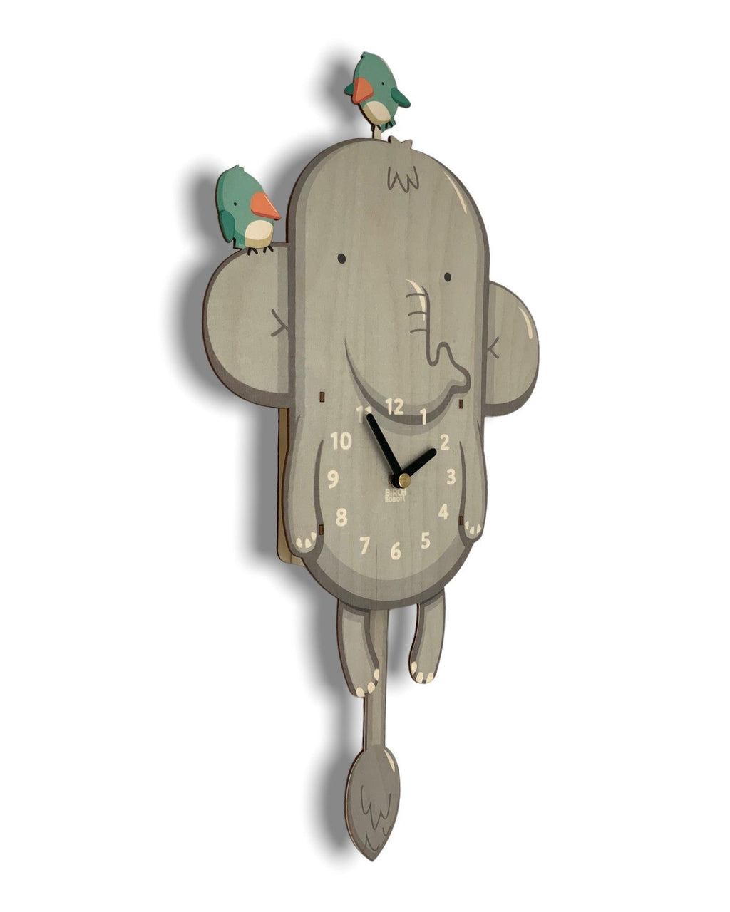 Peanut the Elephant Pendulum Clock