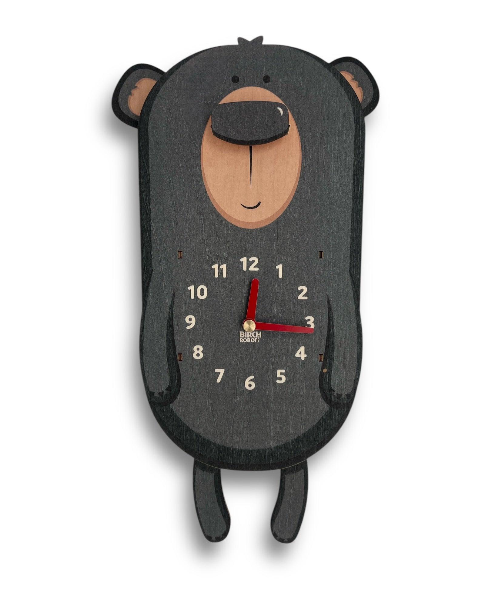 Linus the Bear Pendulum Clock