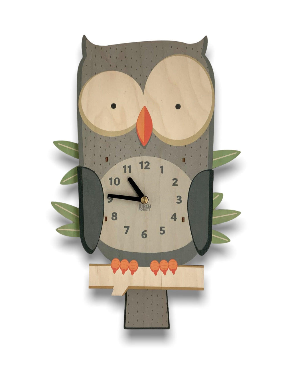 Smokey the Owl Clock