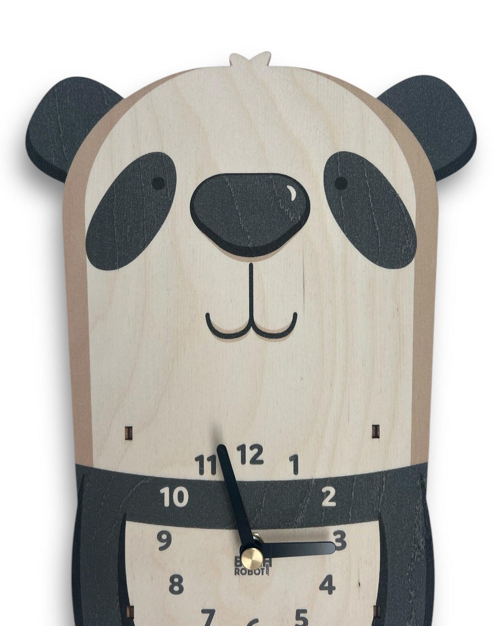 Jia the Panda Pendulum Clock