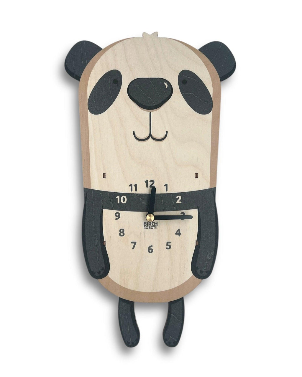 Jia the Panda Pendulum Clock