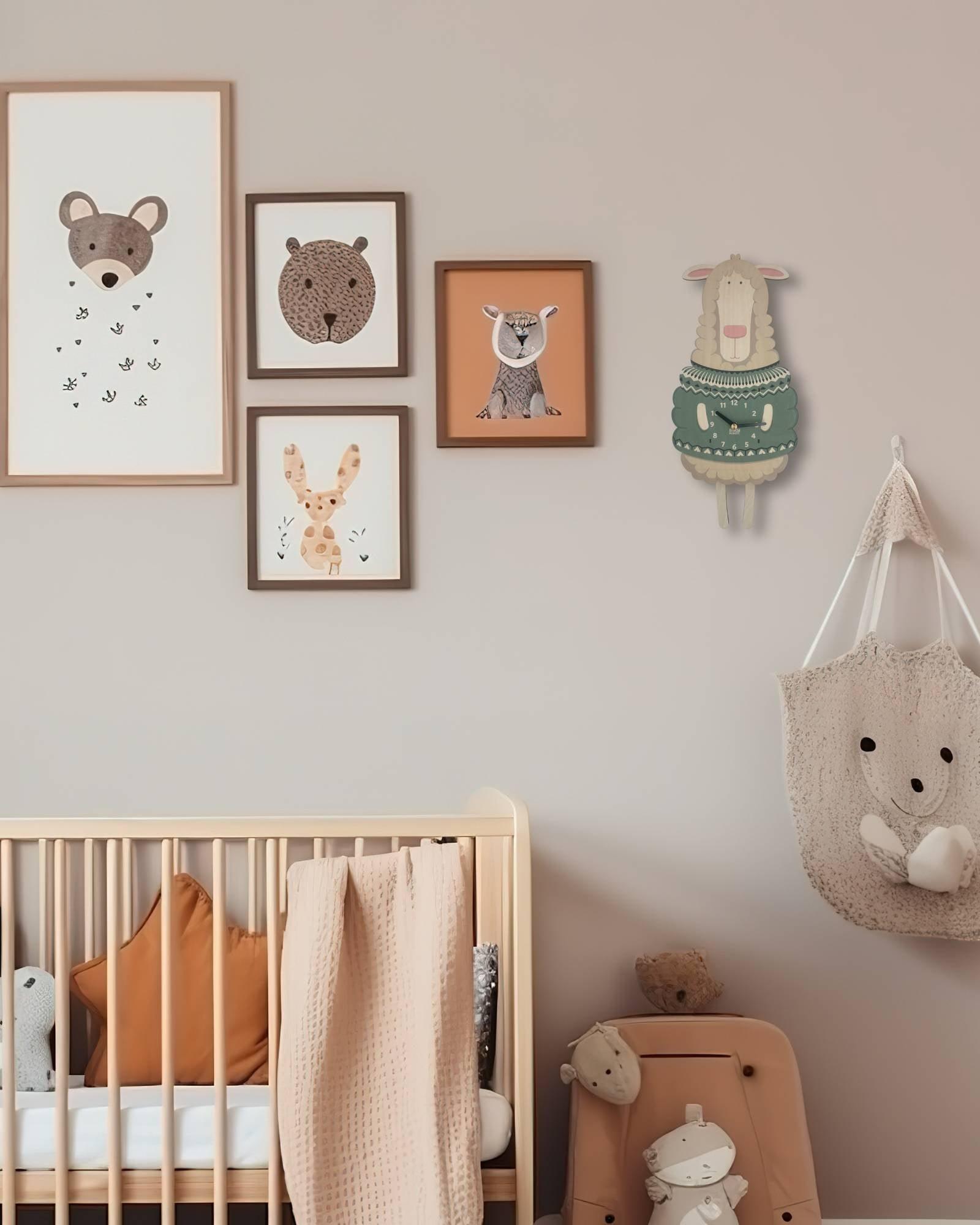 Helga the Sheep Pendulum Clock