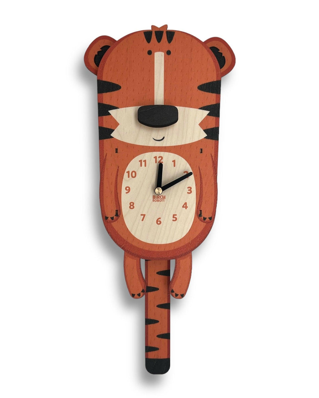 Rufus the Tiger Pendulum Clock