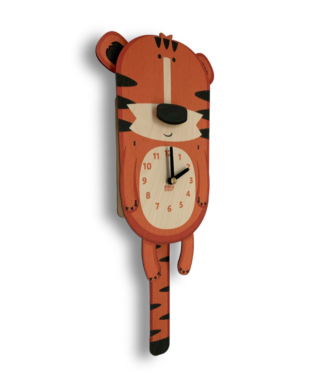 Rufus the Tiger Pendulum Clock