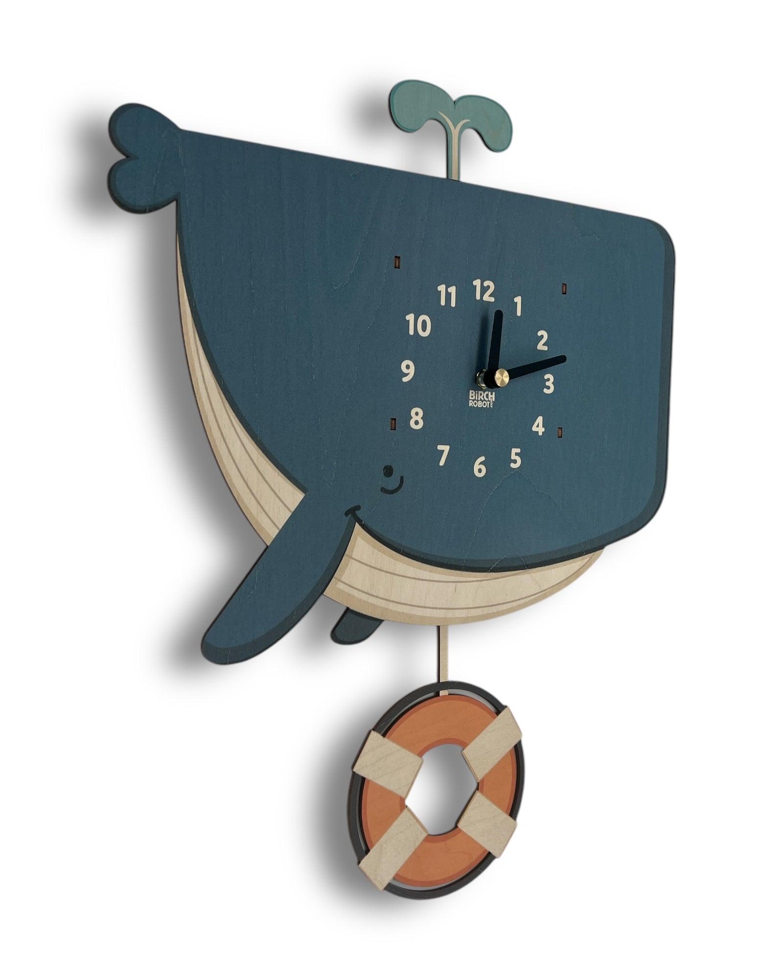Humphrey the Whale Pendulum Clock
