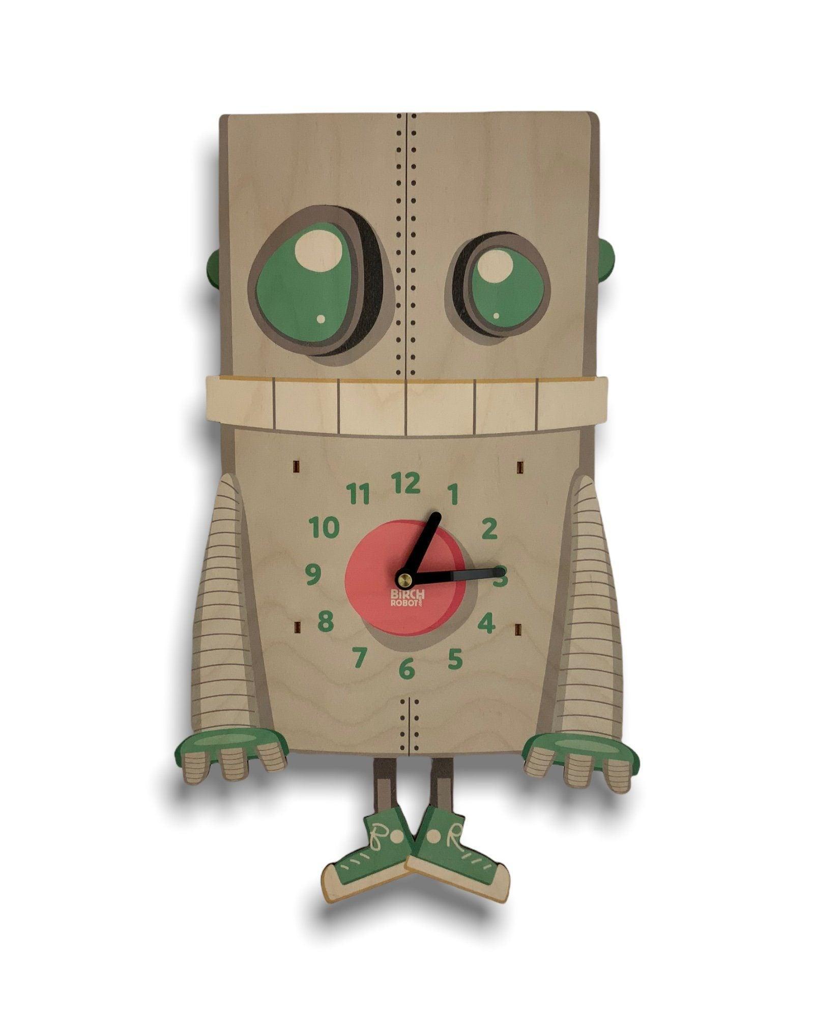 Chuck the Robot Pendulum Clock