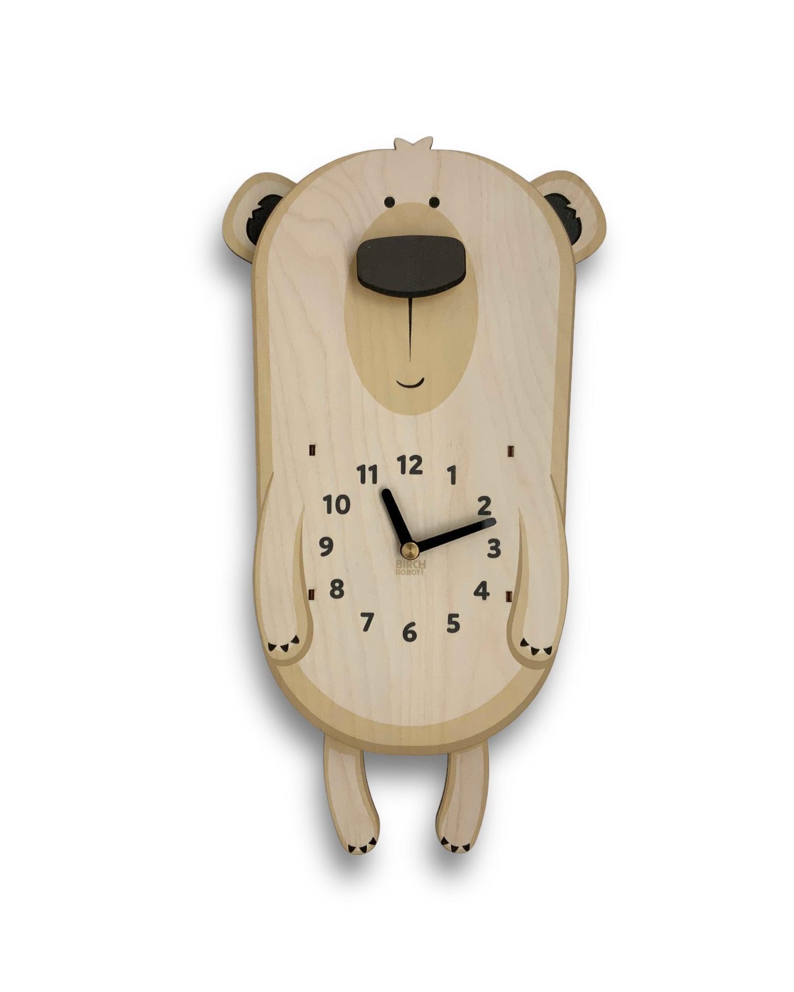 Oslo the Polar Bear Pendulum Clock