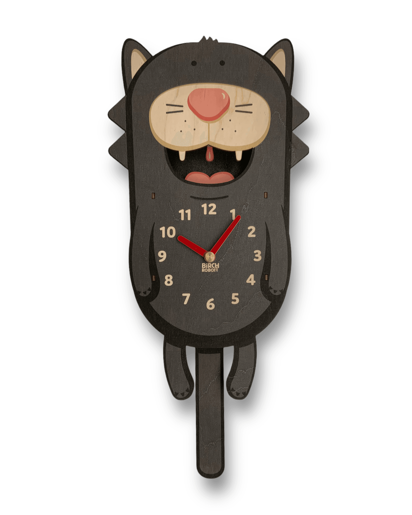 Tabby the Cat Pendulum Clock