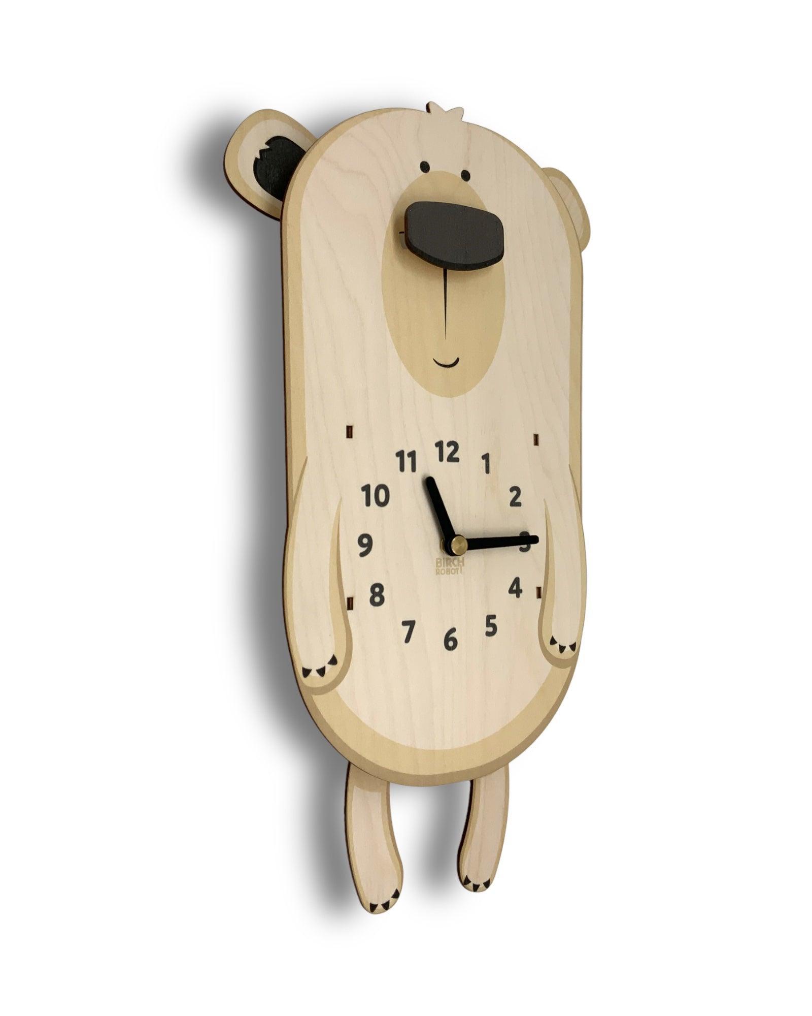 Oslo the Polar Bear Pendulum Clock